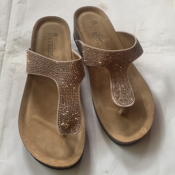 White Mountain Shoes New White Mountain Womens Action Wedge Sandal